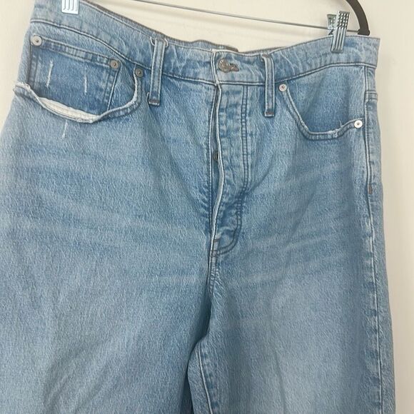 Madewell Balloon Medium Blue Wash Jeans 31P - Picture 2 of 8